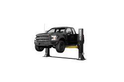 BendPak 12AP-SRT two-post mid-rise lift with a 12,000-lb lifting capacity