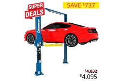 $737 Off Super Deals Dannmar D2-10A Two Post Lift 
