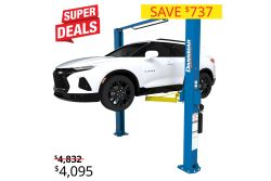 $737 Off Super Deals Dannmar D2-10C Two Post Lift 